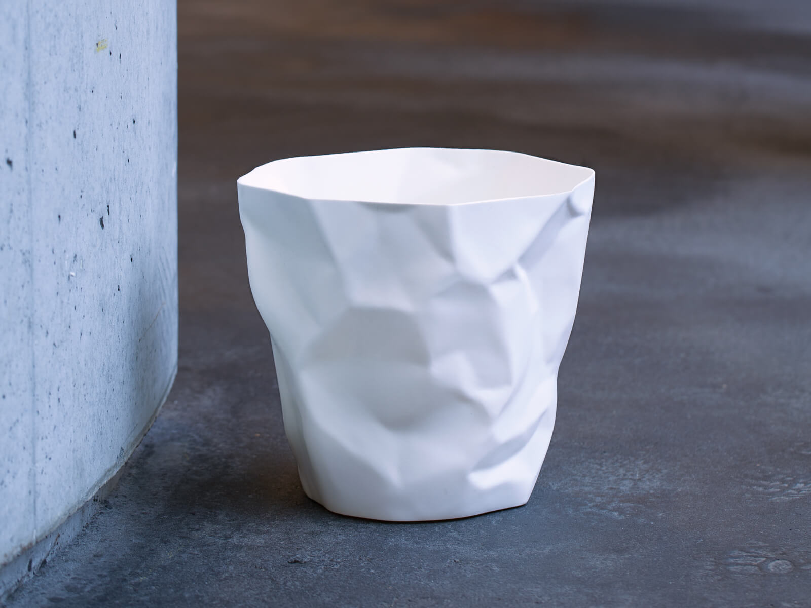 Bin Bin on a concrete floor